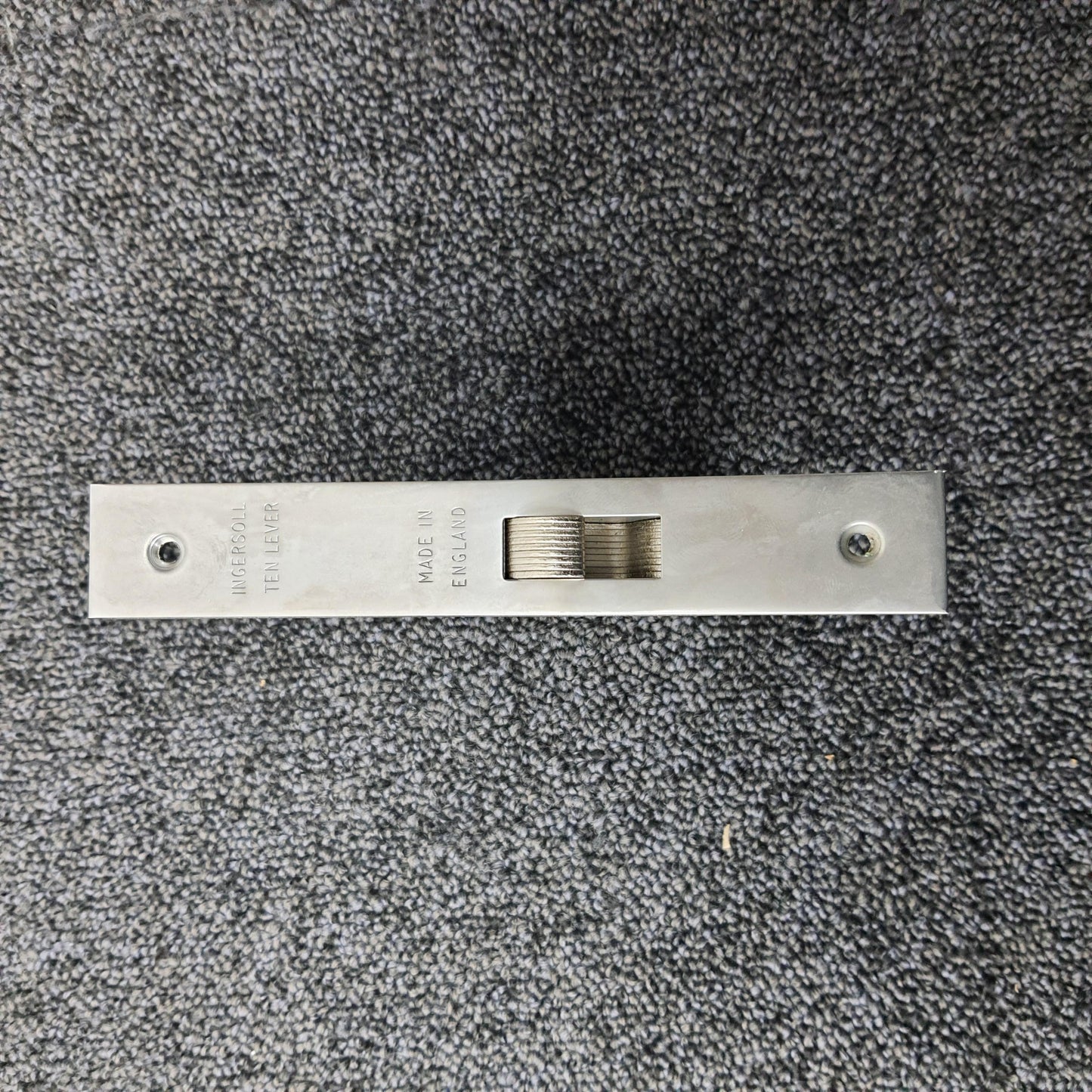 Ingersoll SC75 10-Lever Mortise Deadlock in Satin Chrome