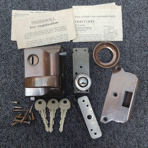 Ingersoll D20 10-Lever Security Lock (Bronze)