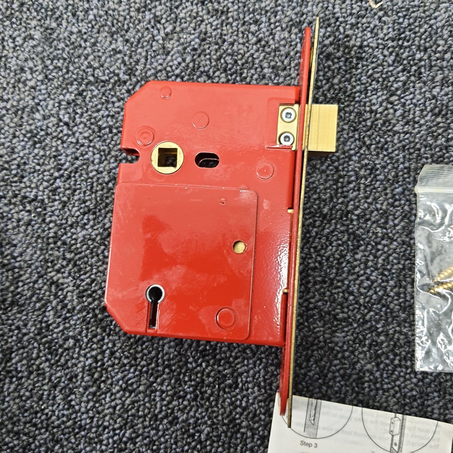 Job Lot of 2 x MBSO1 3" BS3621 Sashlocks in Brass