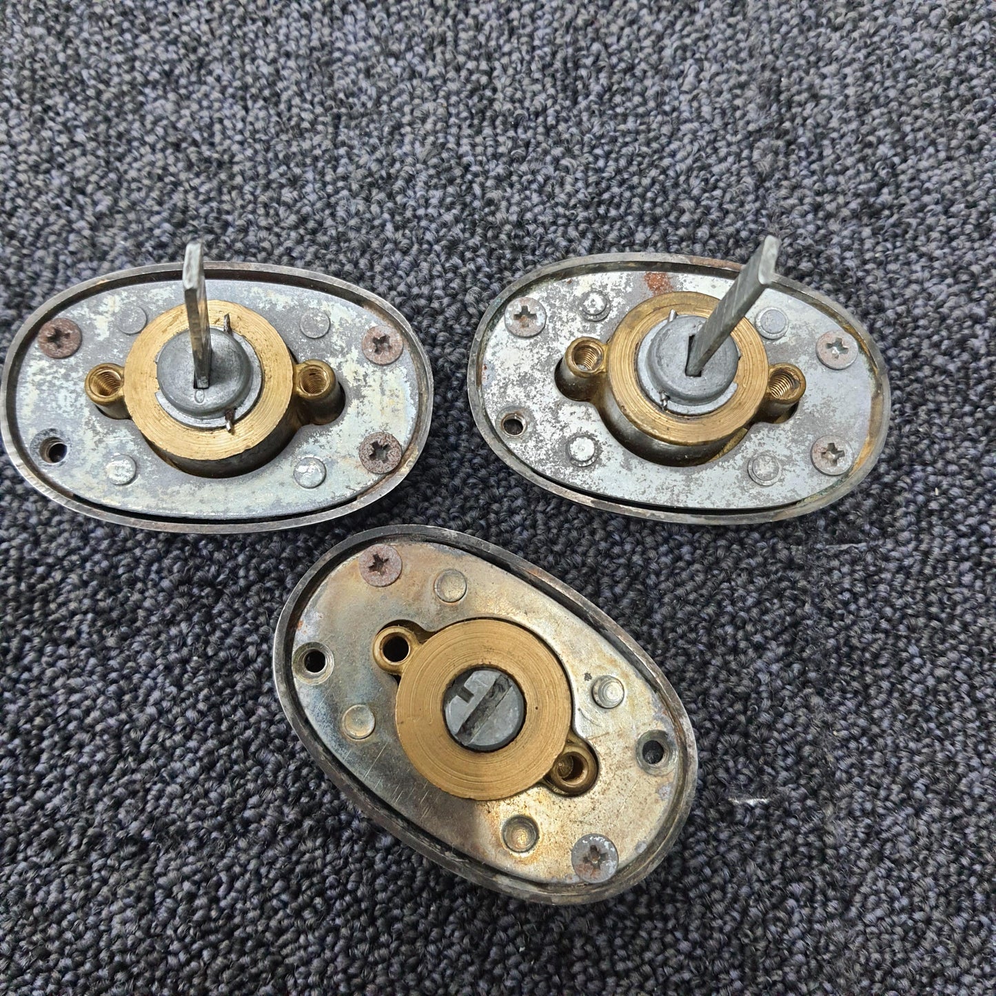 Job lot of 3 x Ingersoll C3 external cylinders NO KEYS