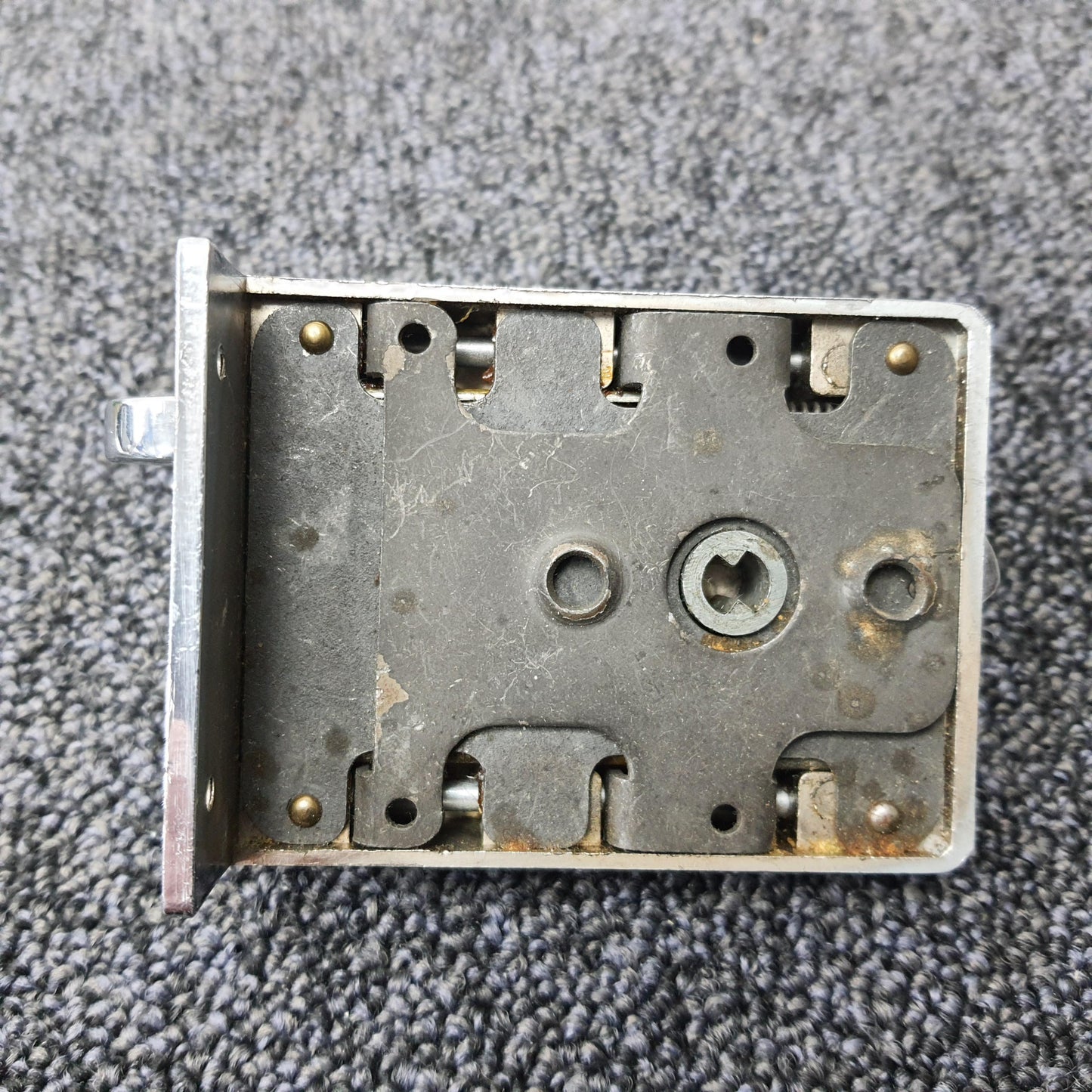 Very early example of Ingersoll 10-Lever Nightlatch (1940-1950)