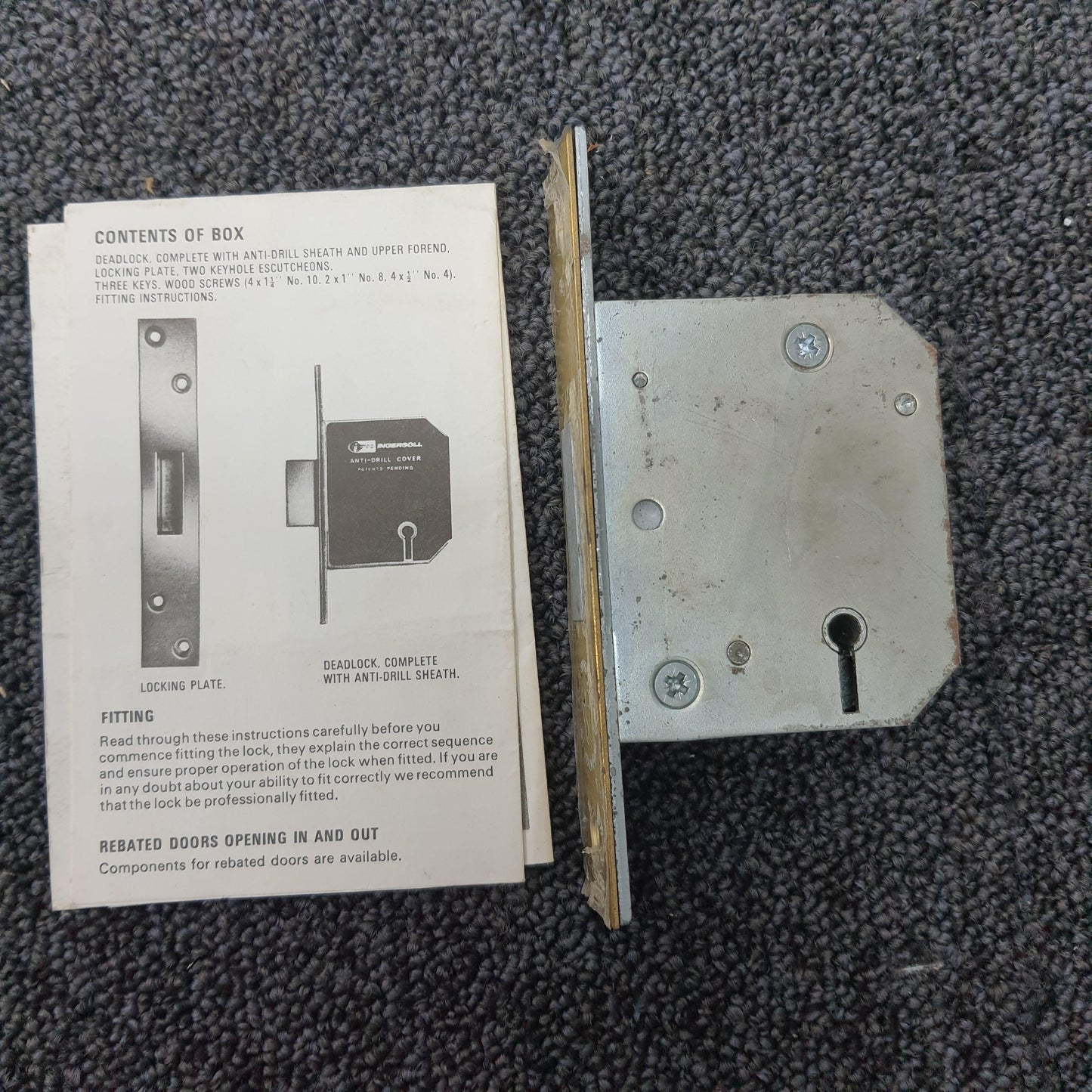 Ingersoll M50 2.5" in Brass