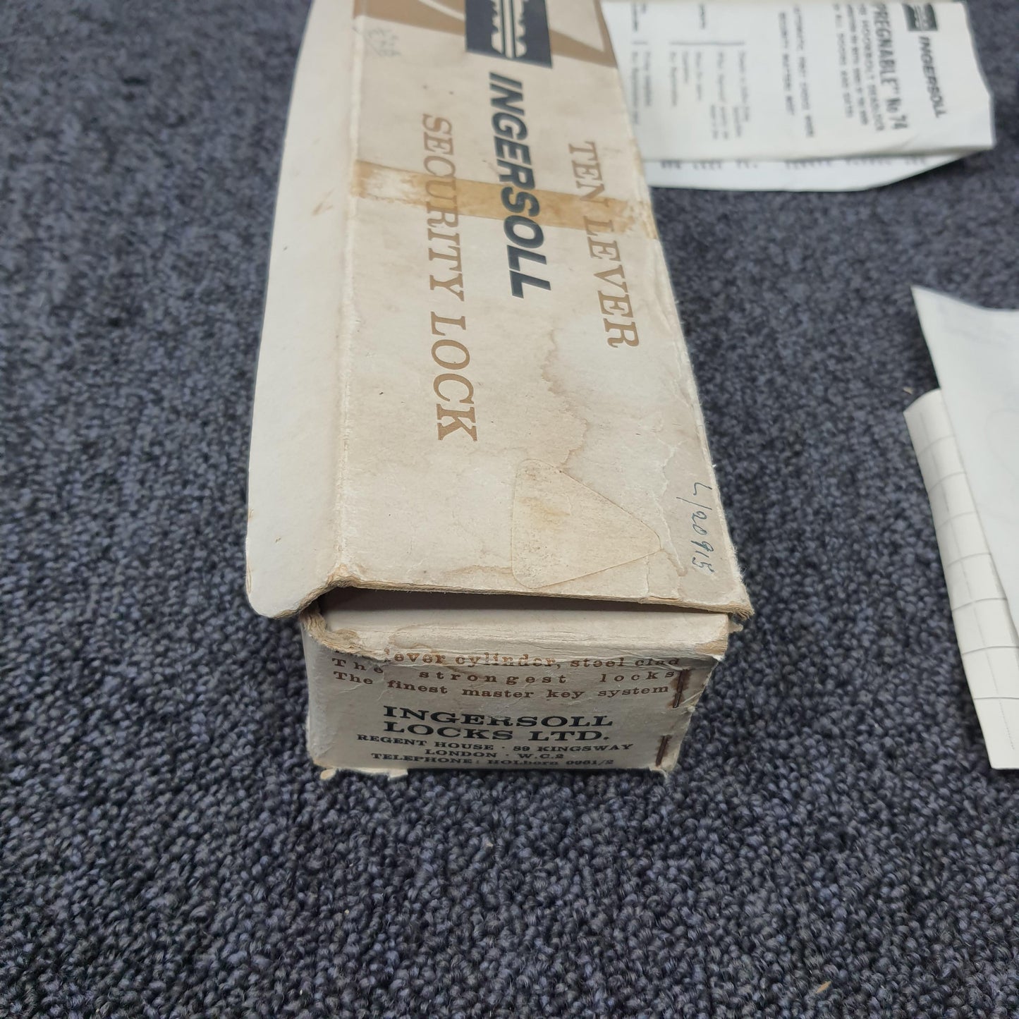 Ingersoll SC74 10-Lever Mortise Deadlock for rebated doors in Polished Chrome