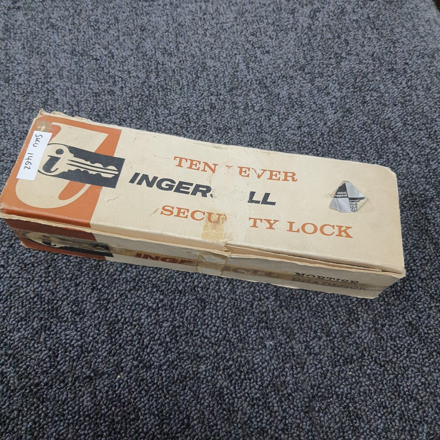 Ingersoll SC74 10-Lever Mortise Deadlock in Bronze