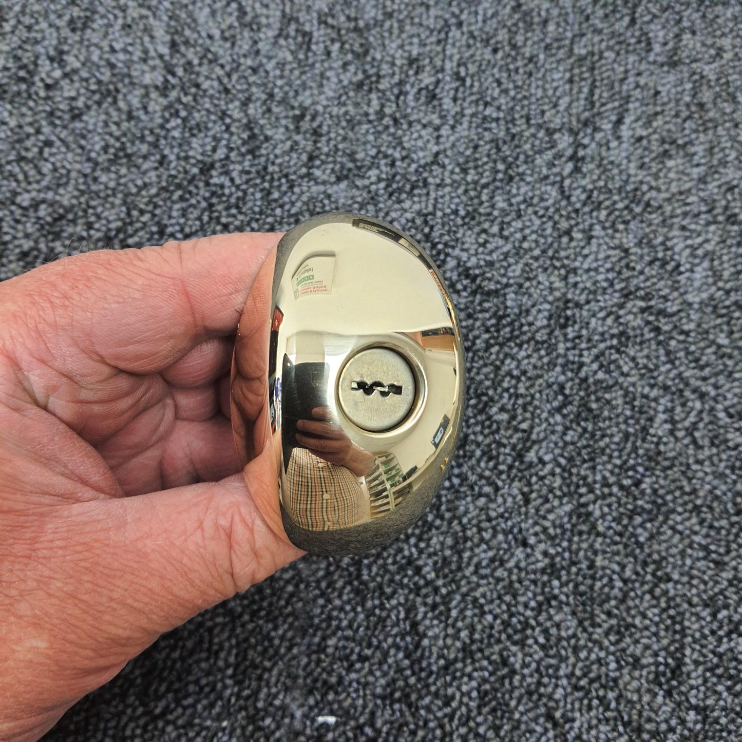 Ingersoll SC74 10-Lever Mortise Deadlock in Polished Brass