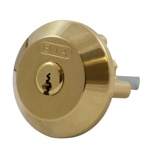 EVVA EPSnp Ingersoll SC1 Rim Cylinder POLISHED BRASS