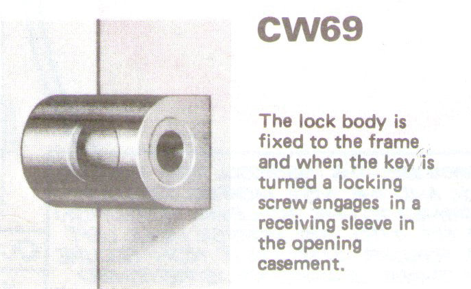 Ingersoll CW69 Wooden Window Lock