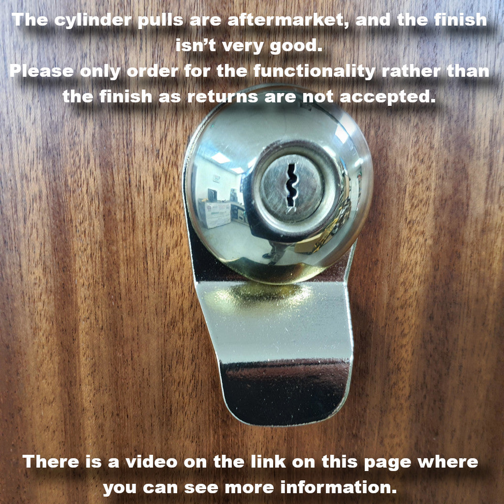 Ingersoll SC1 Replacement Cylinder, POLISHED BRASS