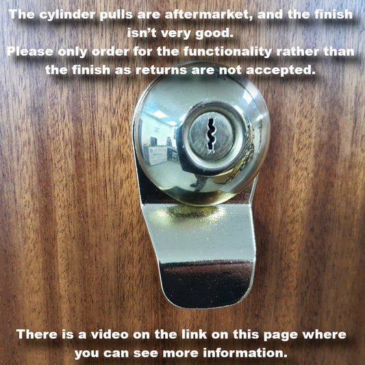 Ingersoll SC1 Replacement Cylinder, POLISHED BRASS