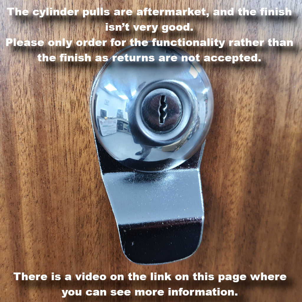 Ingersoll SC1 Replacement Cylinder, POLISHED CHROME