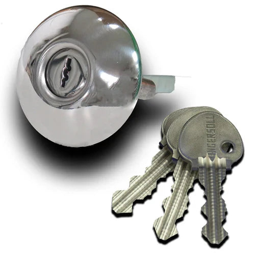 Ingersoll SC71 Double-Locking, 38-58mm, Classic Cylinder, INWARD-OPENING DOORS, POLISHED CHROME