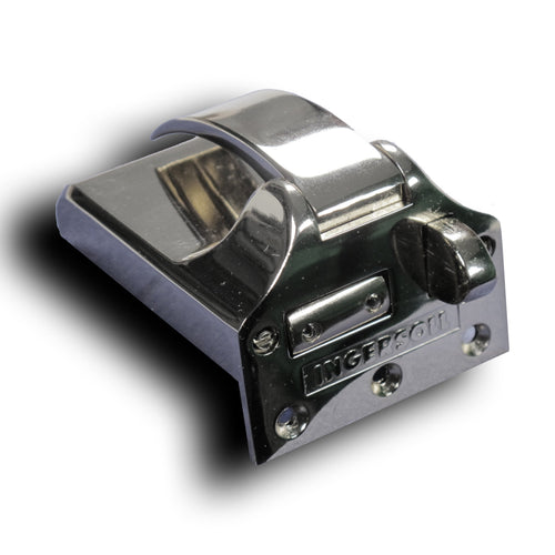 Ingersoll SC73E Non-Double Locking Nightlatch with Electric Release, Mul-T-Lock Cylinder, INWARD-OPENING DOORS, POLISHED CHROME