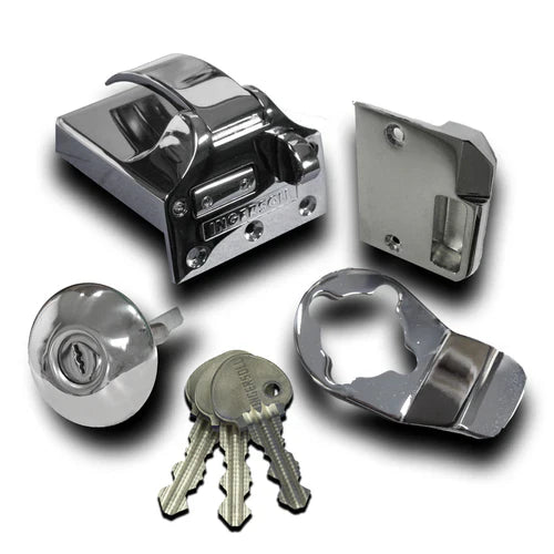 Ingersoll SC71 Double-Locking, 38-58mm, Classic Cylinder, INWARD-OPENING DOORS, POLISHED CHROME