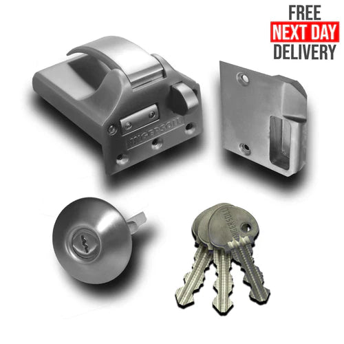 Ingersoll SC71 Double-Locking, 38-58mm, Classic Cylinder, INWARD-OPENING DOORS, SATIN CHROME