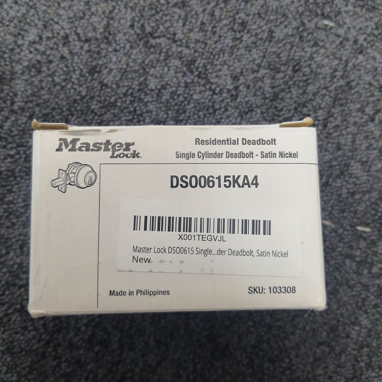 Master Lock DSO0603 Keyed Deadbolt
