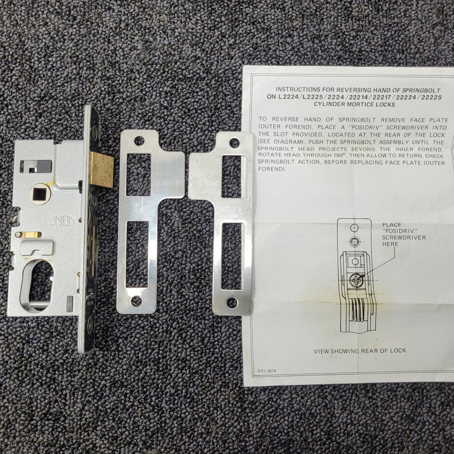 UNION 22214 Oval Sashlock