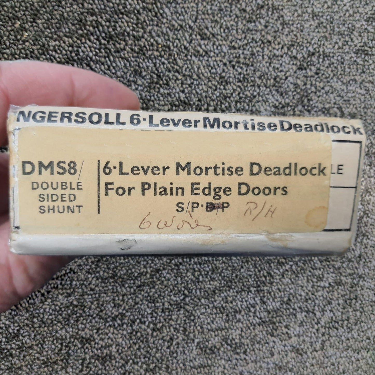 Ingersoll DMS8 Lever Mortise Shunt Lock Right Handed