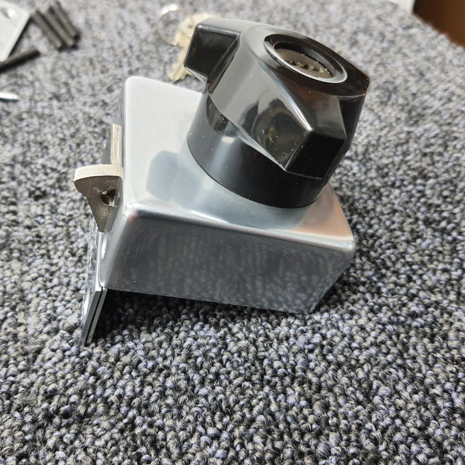 Ingersoll NS80 Lever Rim Automatic Deadlock Satin Chrome