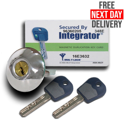 Ingersoll SC1 Replacement Cylinder Mul Lock Polished Chrome