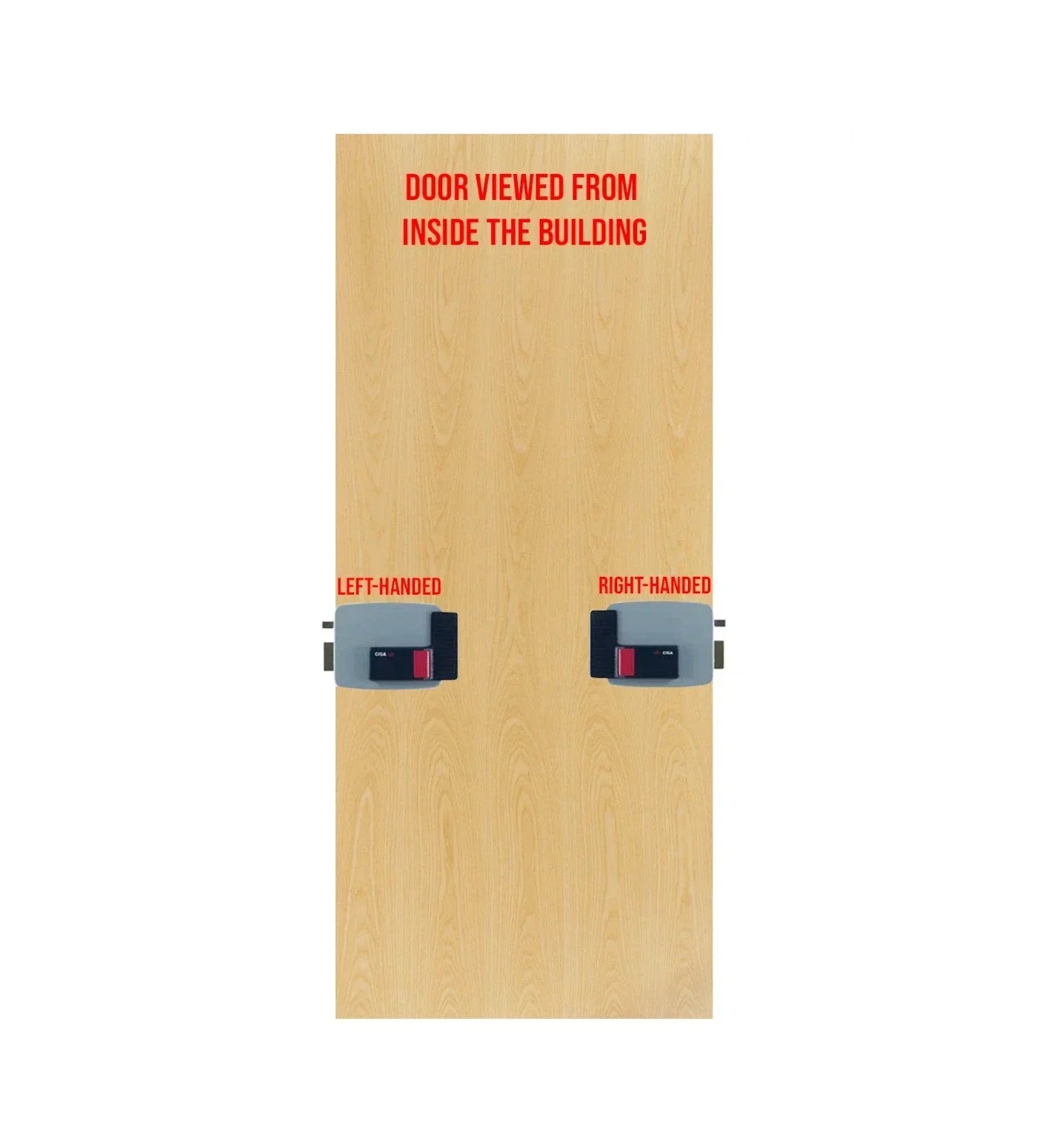 Classic CISA Locks for Wooden Doors