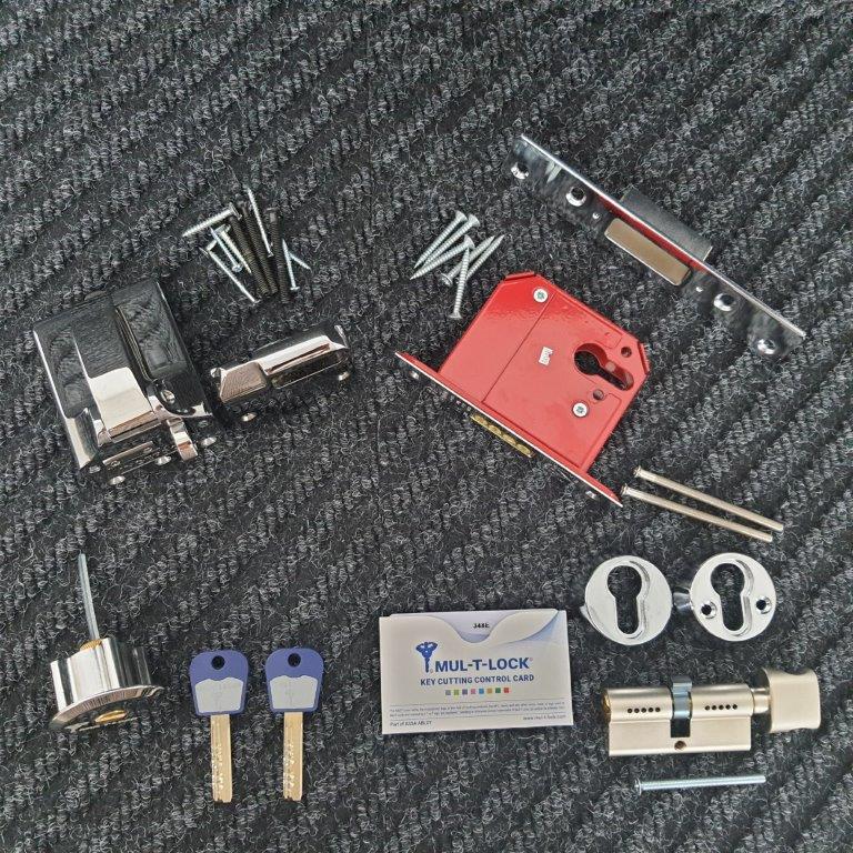 Ingersoll Mul-T-Lock Keyed-Alike Lock Entrance Set