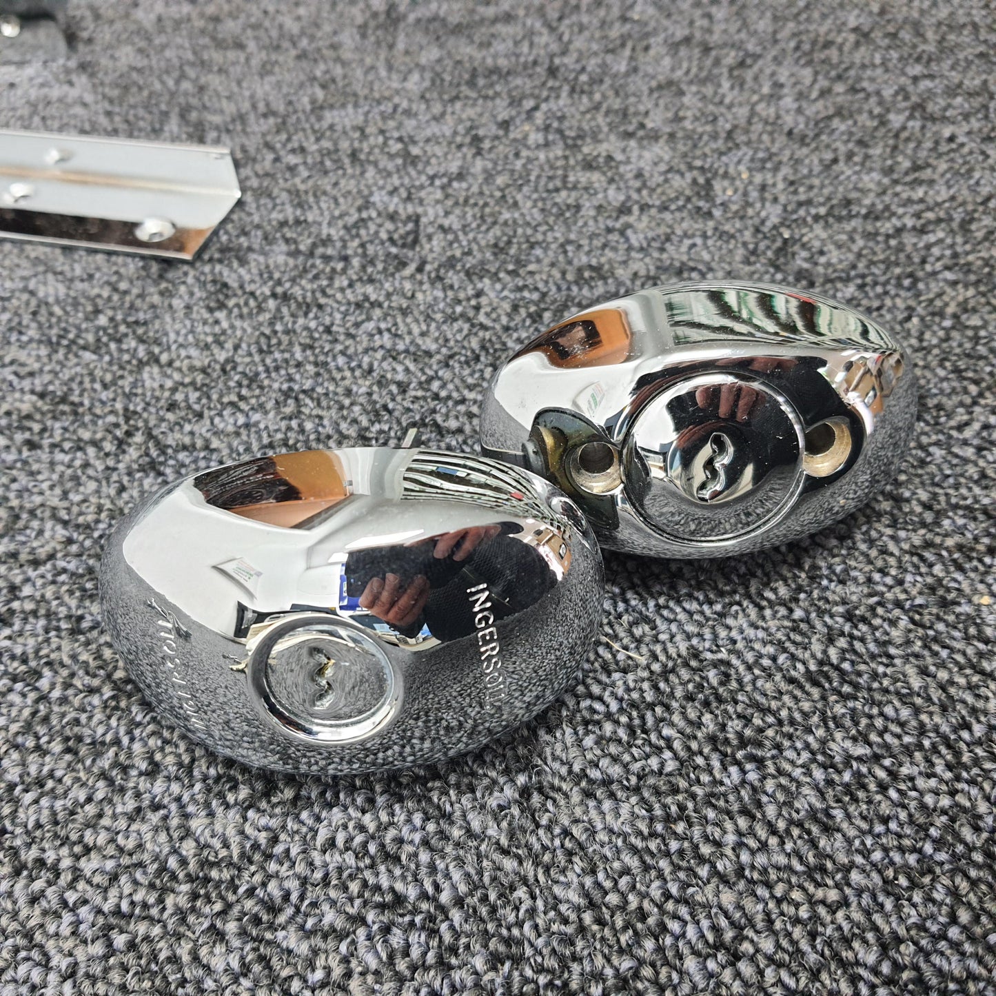 Ingersoll SC74 10-Lever Mortise Deadlock for rebated doors in Polished Chrome