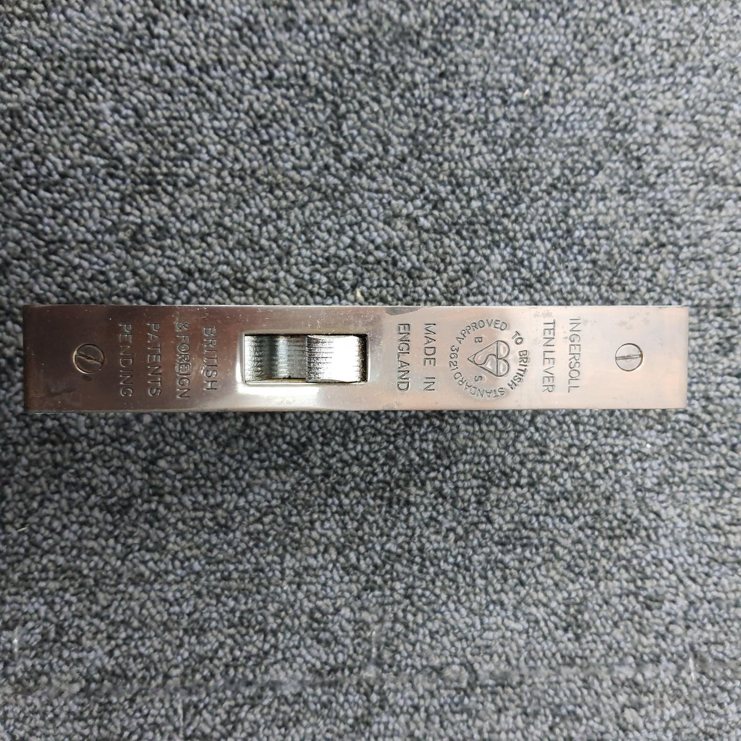 Ingersoll SC74 10-Lever Mortise Deadlock in Bronze