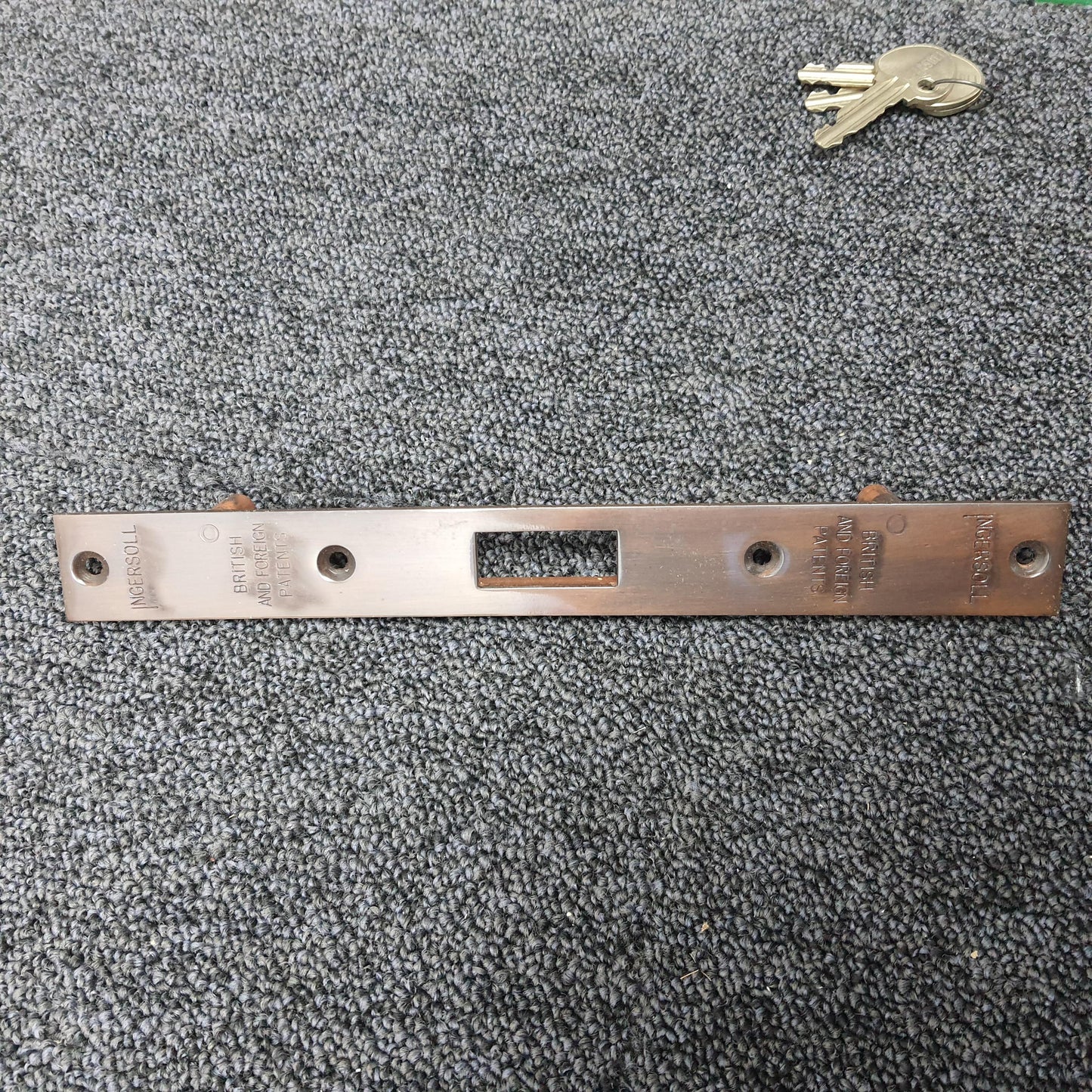 Ingersoll SC74 10-Lever Mortise Deadlock in Bronze