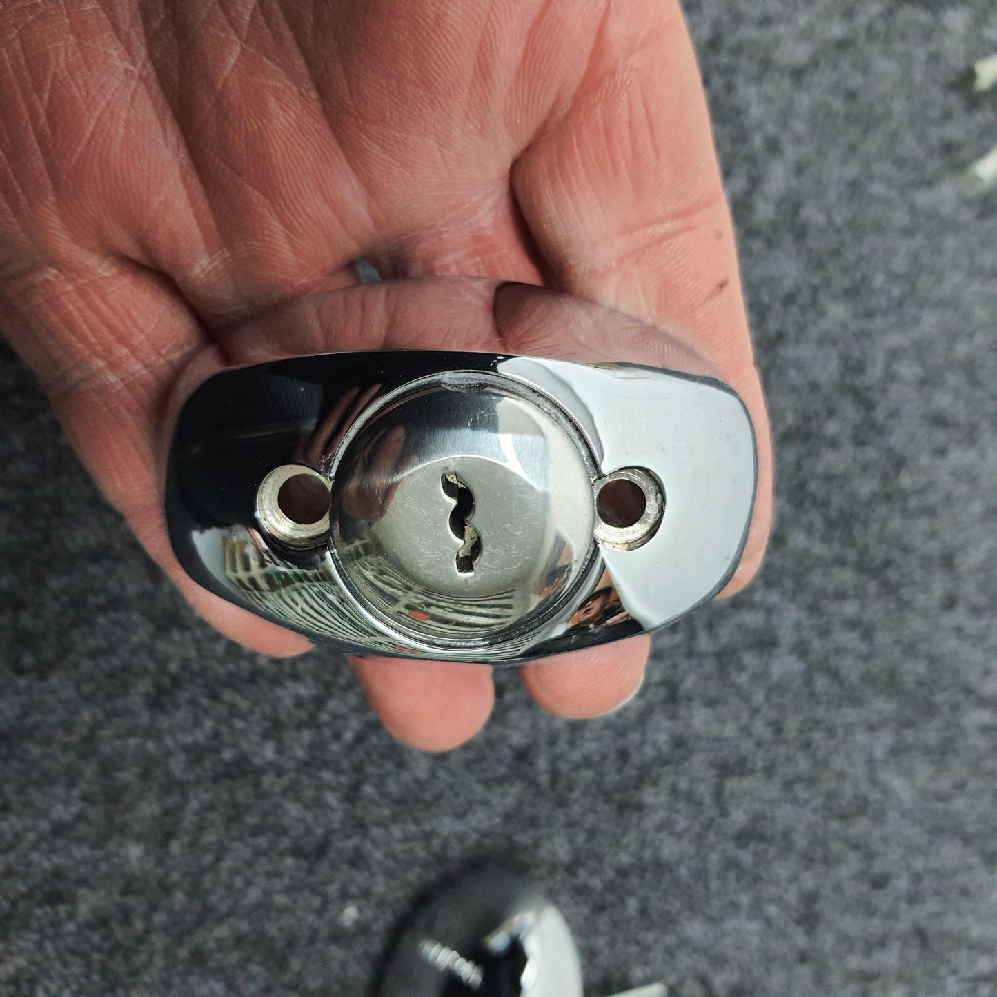 Ingersoll SC74 10-Lever Mortise Deadlock in Polished Chrome