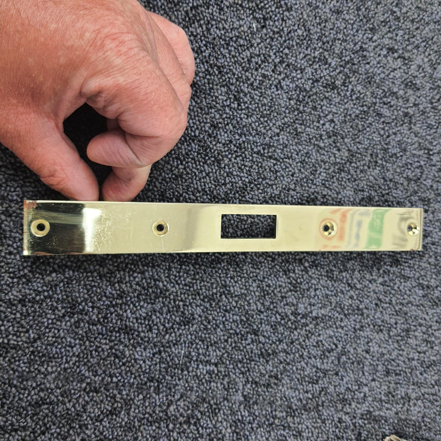 Ingersoll SC74 10-Lever Mortise Deadlock in Polished Brass