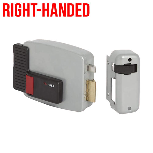 Classic CISA Lock for Wooden Doors Classic Cylinder, Polished Brass