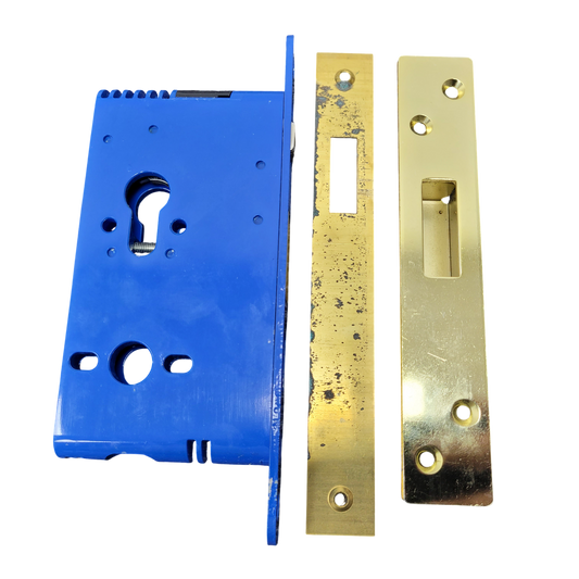 Chubb Door Lock B-3C15-PL-80 Cylinder Mortice Deadlock