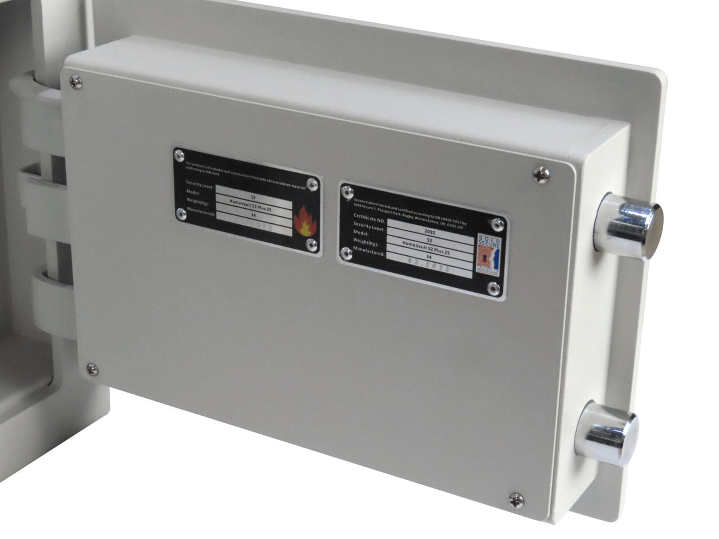 Chubbsafes HomeVault S2 PLUS-25-Keylocking Safe