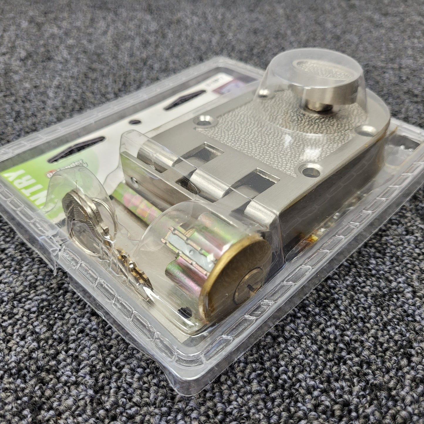 Defender Security U 10817 Deadlock, Jimmy-Resistant, Single Cylinder Door Lock