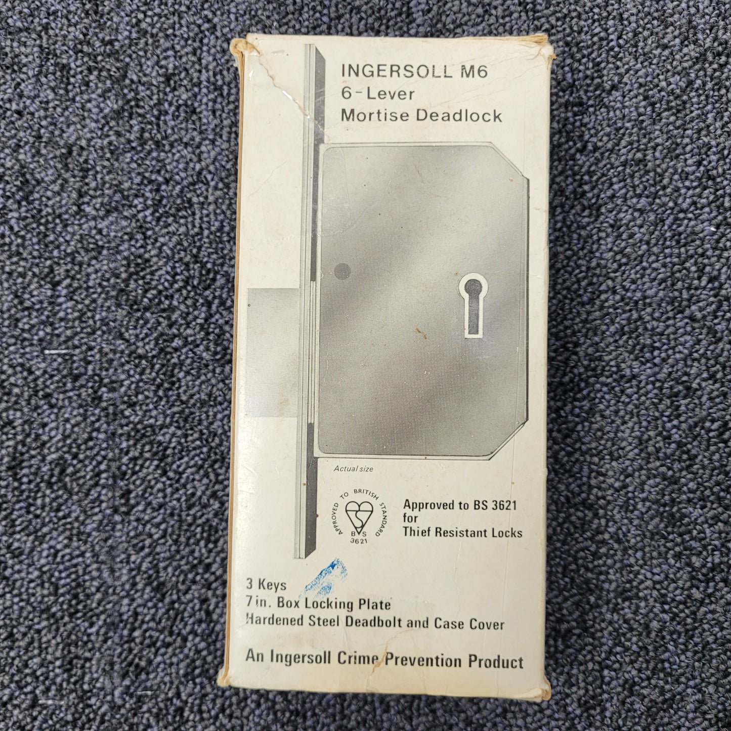 Ingersoll M6 MKII 6-lever Mortice Deadlock