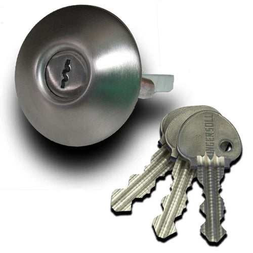 Reconditioned Ingersoll SC1 Replacement Cylinder - Classic - Satin Chrome