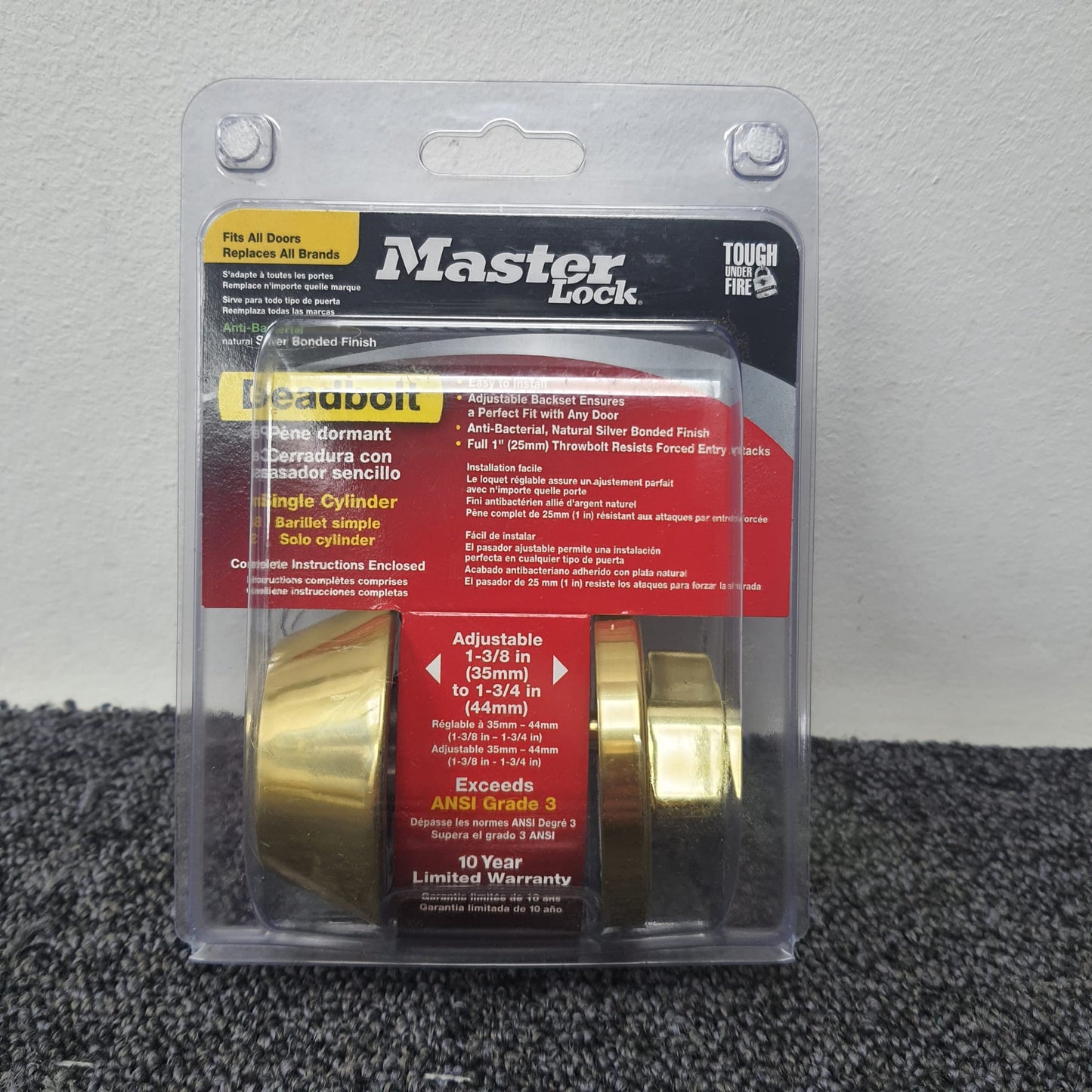 Master Lock DSO0603 Keyed Deadbolt