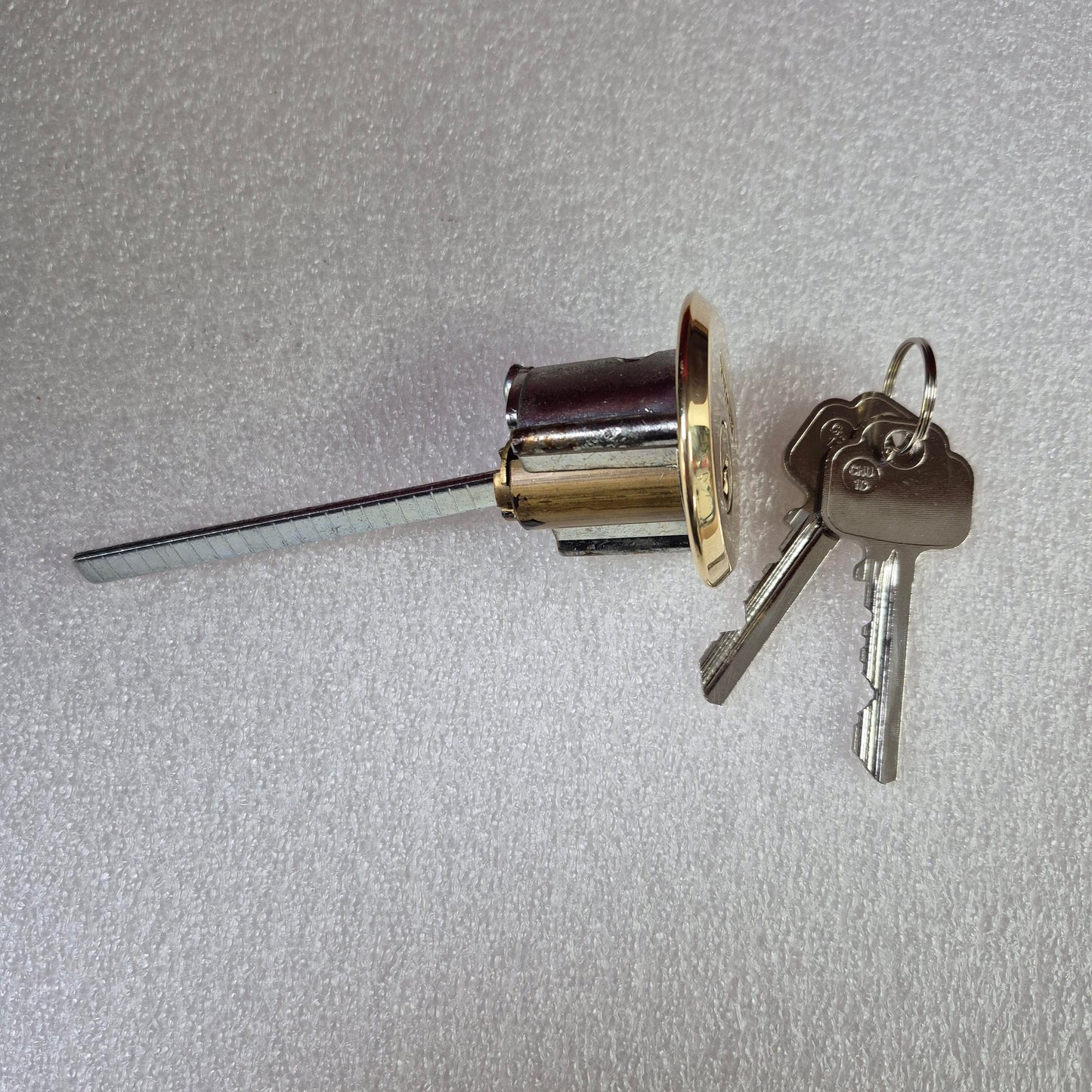 Reconditioned Chubb 4LC Cylinder (Polished Brass)