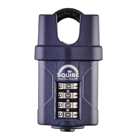 Squire CP40CS - 40mm Hardened Steel Combination Padlock - Closed Shackle