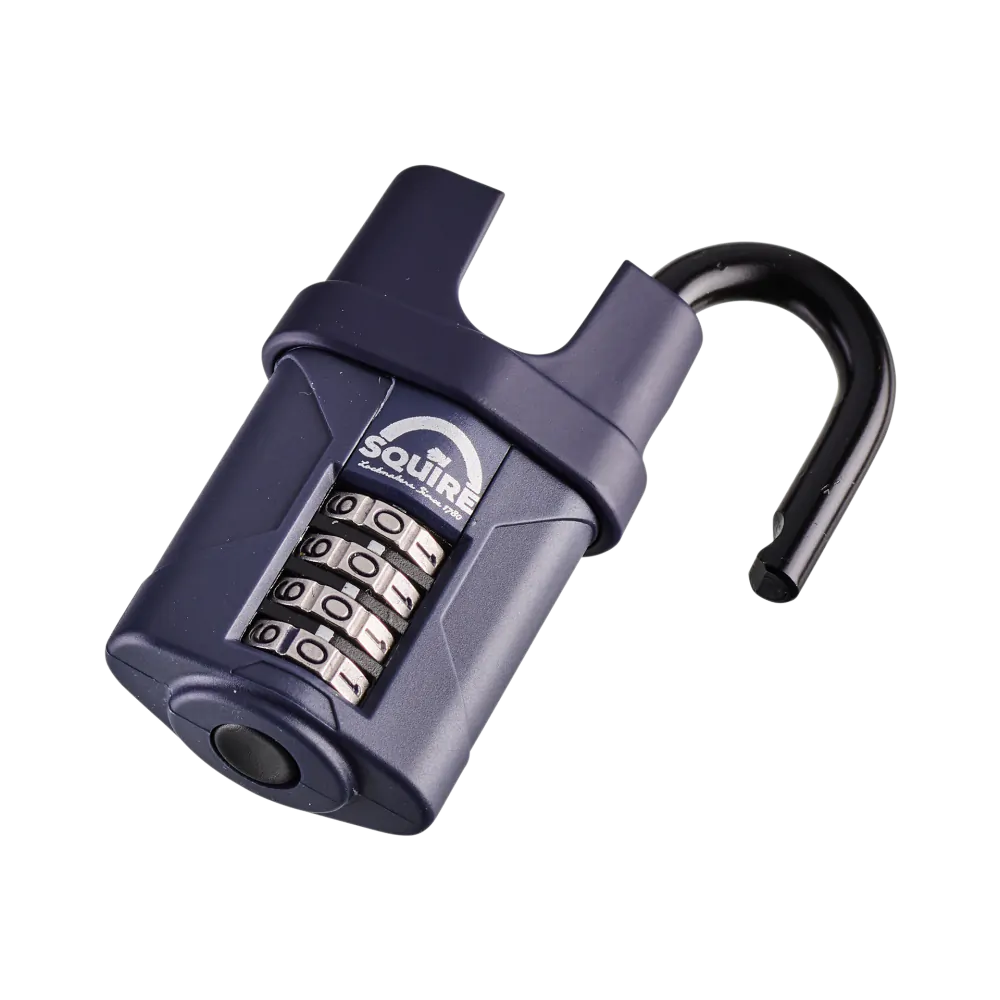 Squire CP40CS - 40mm Hardened Steel Combination Padlock - Closed Shackle