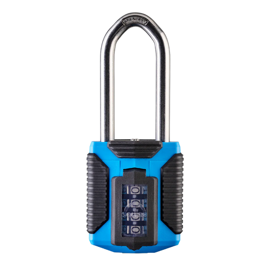 Squire CP50ATLS/2.5 - Long Shackle Marine Grade Combination Padlock