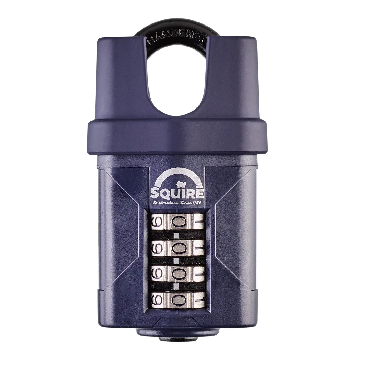 Squire CP50CS - 50mm Hardened Steel Combination Padlock - Closed Shackle