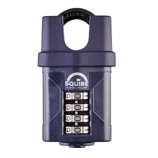 Squire CP50CS - 50mm Hardened Steel Combination Padlock - Closed Shackle