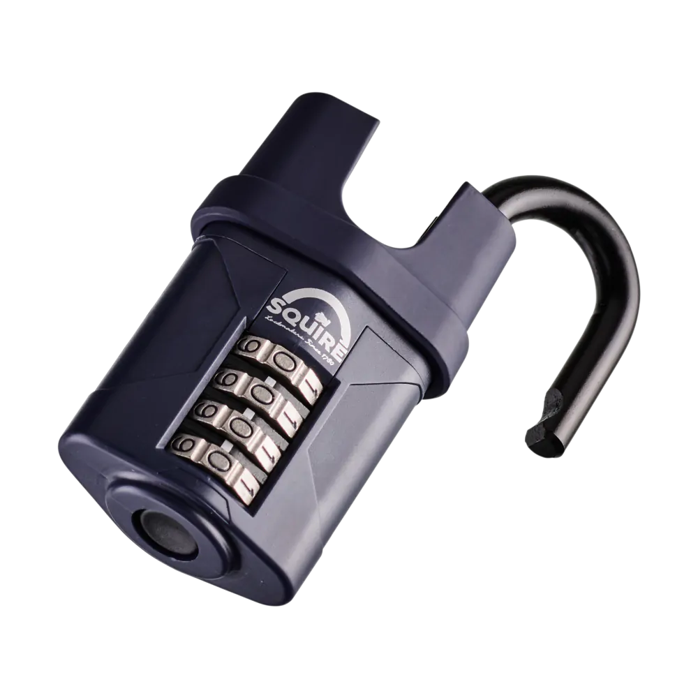 Squire CP50CS - 50mm Hardened Steel Combination Padlock - Closed Shackle