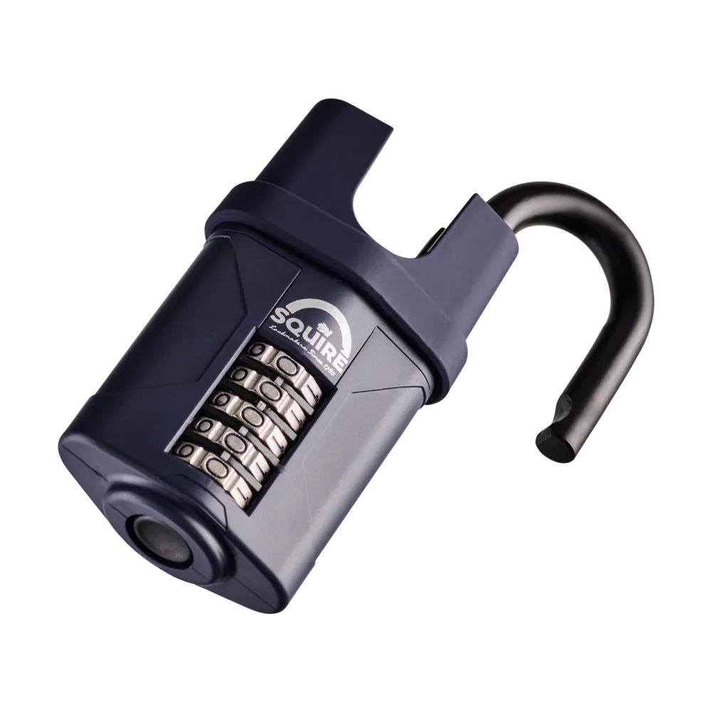 Squire CP60CS - 60mm Hardened Steel Combination Padlock - Closed Shackle