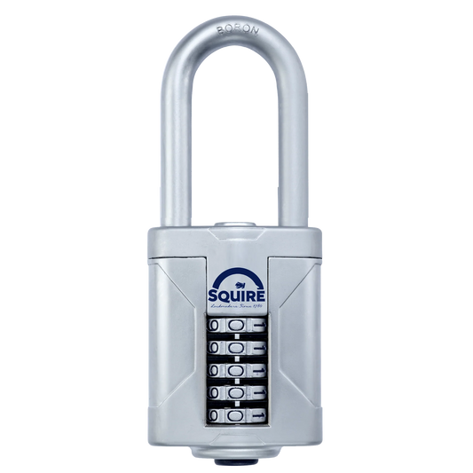 Squire Vulcan Combi 60/2.5 - Long Shackle High Security Combination Padlock
