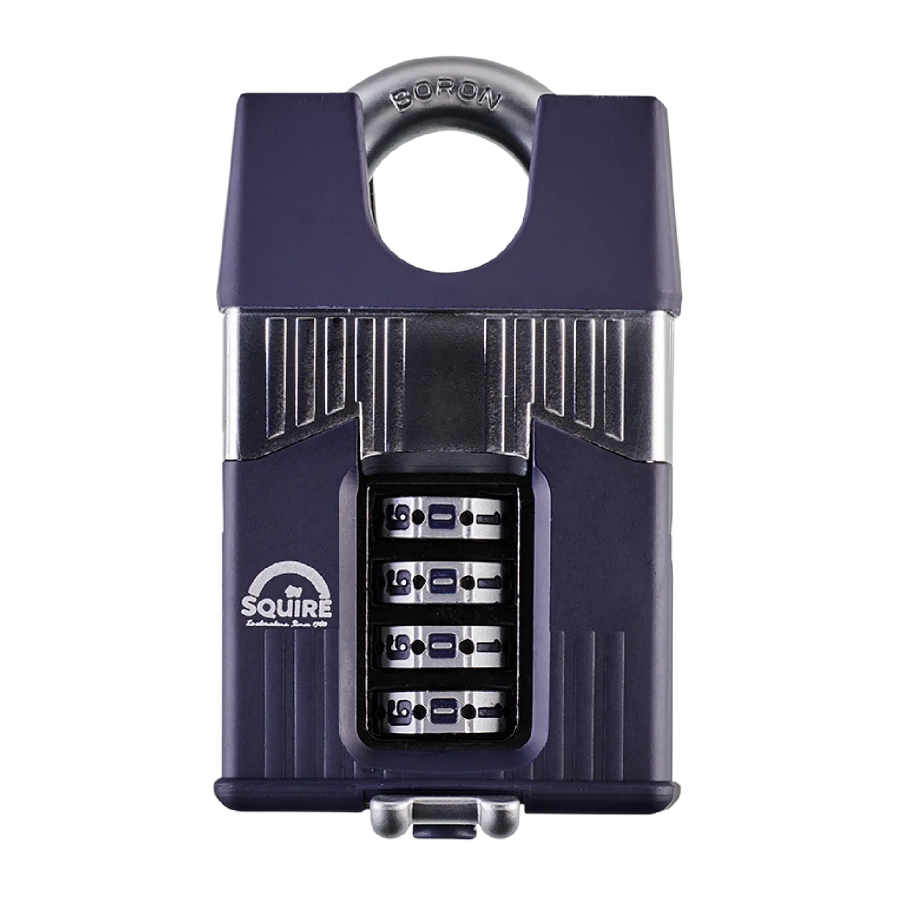 Squire Warrior Combi 55CS - 55mm Heavy-Duty Combination Padlock