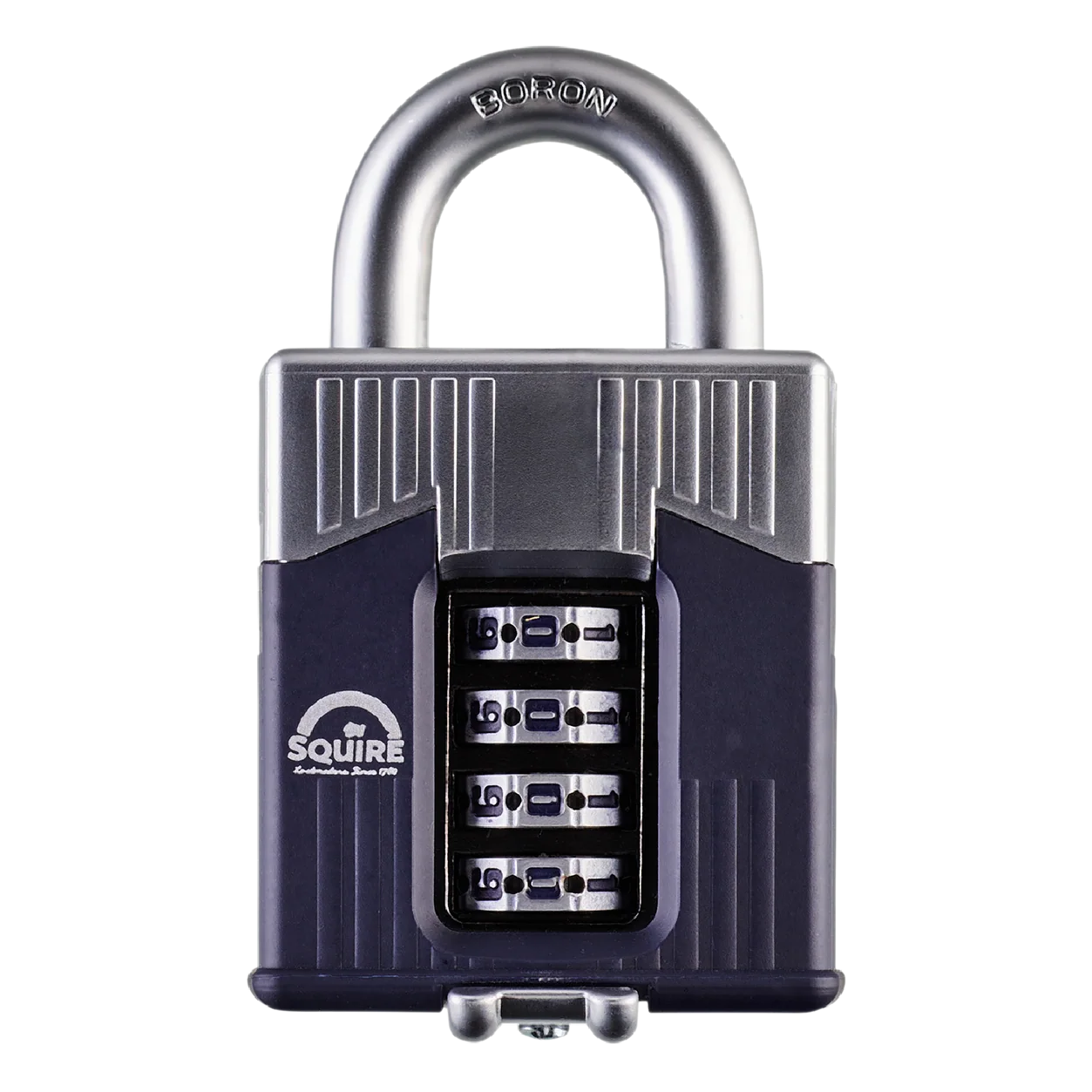 Squire Warrior Combi 55 - 55mm Heavy-Duty Combination Padlock