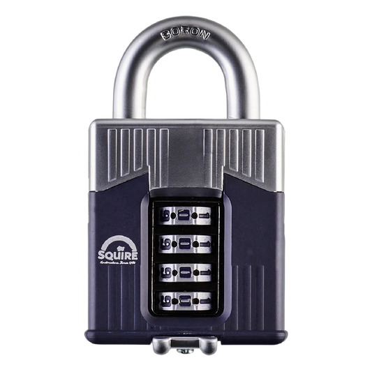 Squire Warrior Combi 55 - 55mm Heavy-Duty Combination Padlock