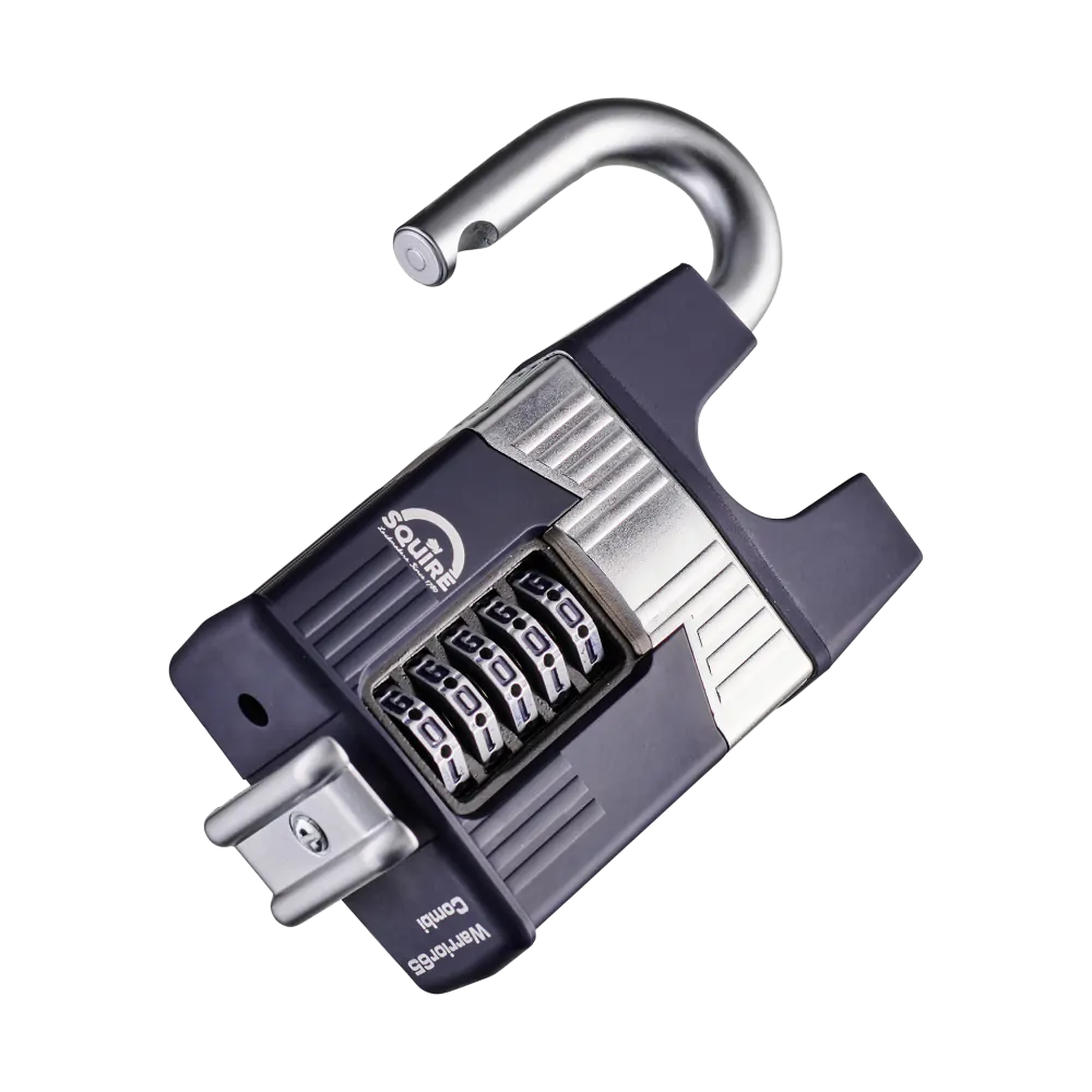 Squire Warrior Combi 65CS - 65mm Heavy-Duty Combination Padlock